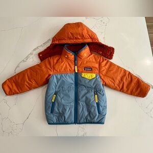 Patagonia Reversible Tribbles Jacket size 3T